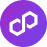 Polygon blockchain network icon